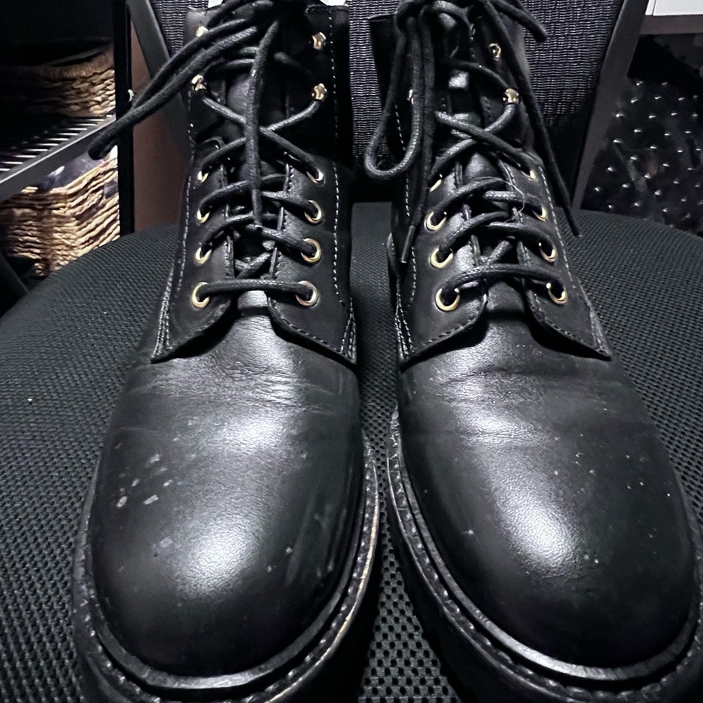 Isabel Marant Campee  combat boots size 41 black.